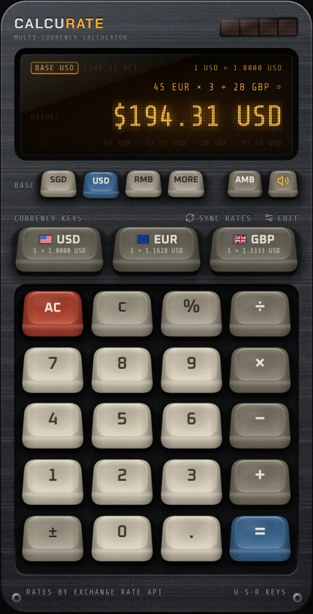 Calcurate with the TERMINAL keycap set